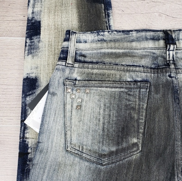 NWT! Rock & Republic Terror Blue Grunge Jeans - Picture 6 of 8